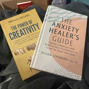 The Power of Creativity and The Anxiety Healer's Guide Book Set